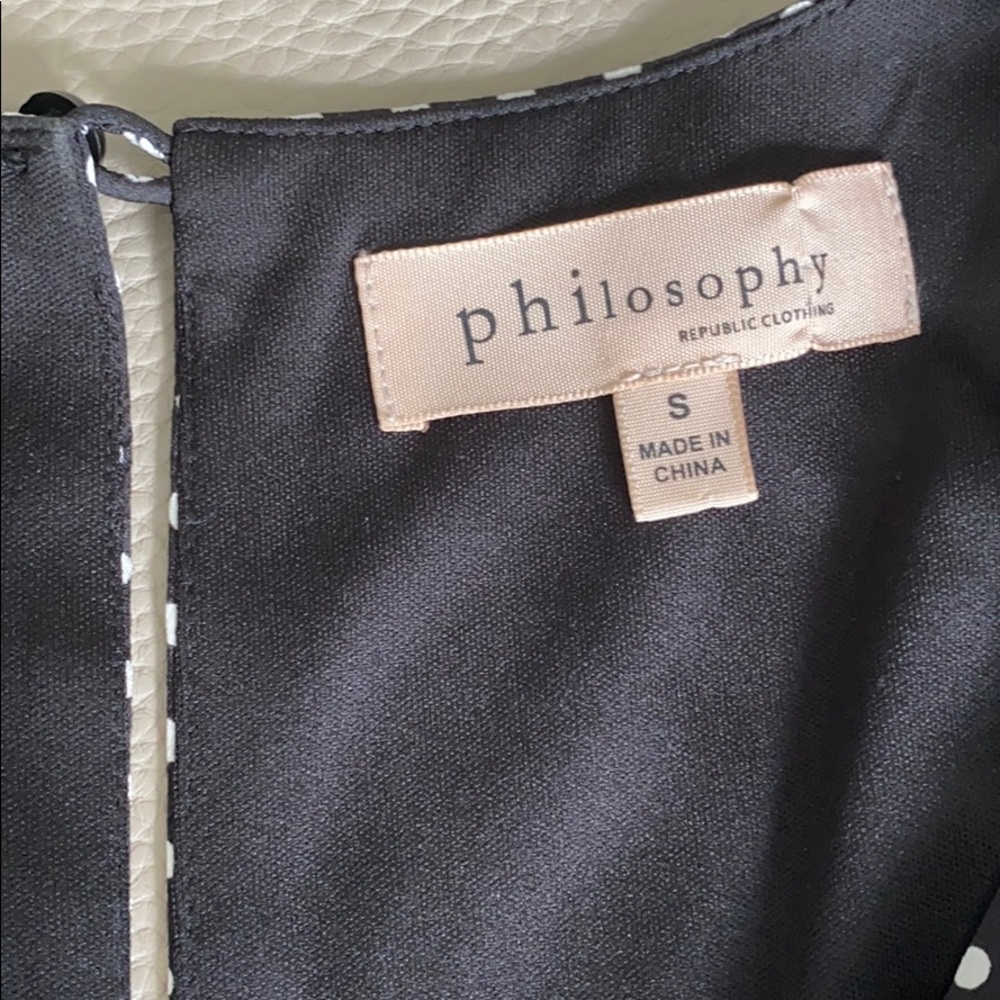 NWOT PHILOSOPHY Wrap Dress - Picture 5 of 7